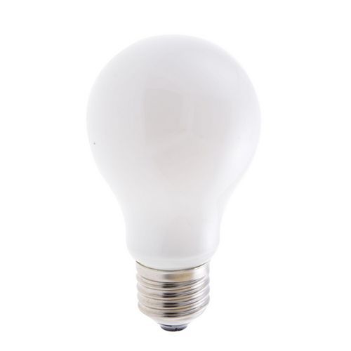 Lâmpada com filamentos LED opal A60 12W com casquilho E27 – VELAMP