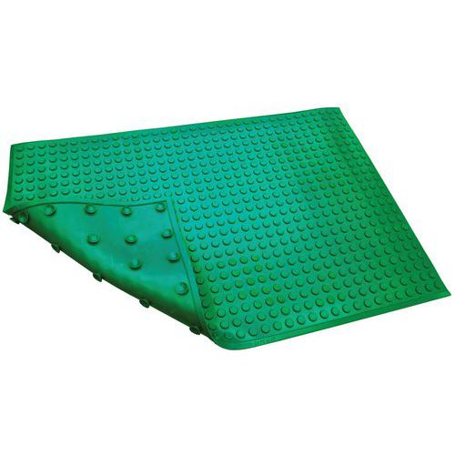Tapete ergonómico certificado para ambiente alimentar em borracha virgem Tapete ergonómico certificado para ambiente alimentar em borracha virgem