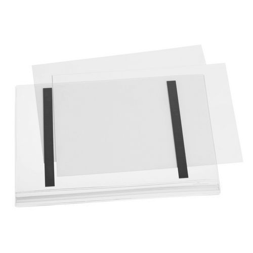 Conj. 5 envelopes A4 impermeáveis fixação magn. – DURABLE