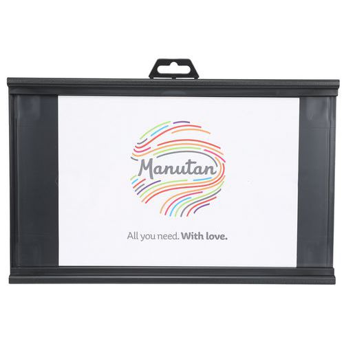 Painel de informação em formato A4