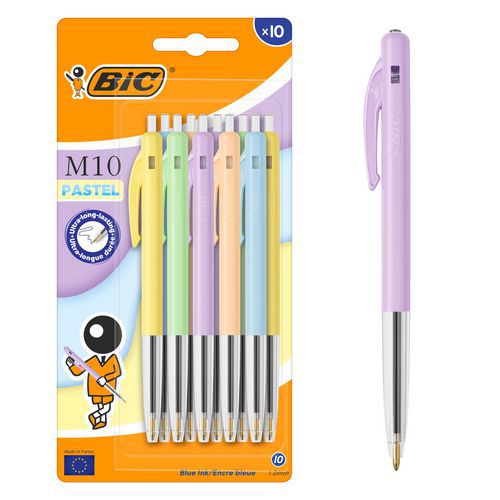 Esferográfica retrátil M10 Colours Fun – Bic