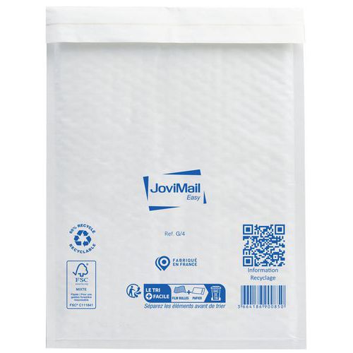 Envelopes almofadados com plástico de bolhas – 100 unidades