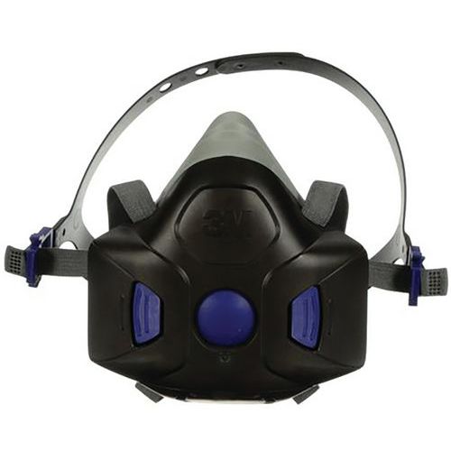 Semimáscara reutilizável Secure Click™ com membrana fónica – 3M Semimáscara reutilizável Secure Click™ com membrana fónica – 3M