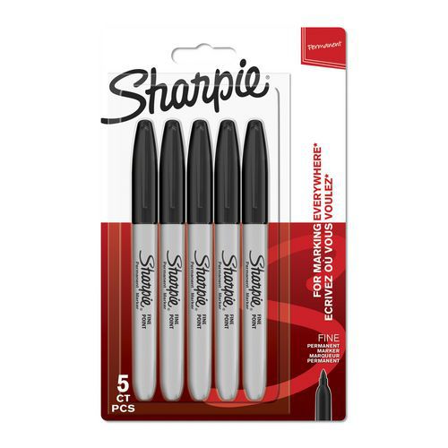 Marcador permanente Sharpie Fine™ com tampa – Sharpie®