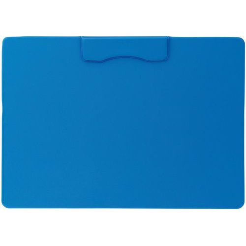Porta-blocos magnético azul, formato A4, horizontal – Smit Visual