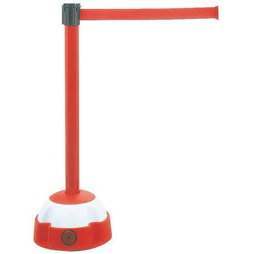 Poste com correia com base