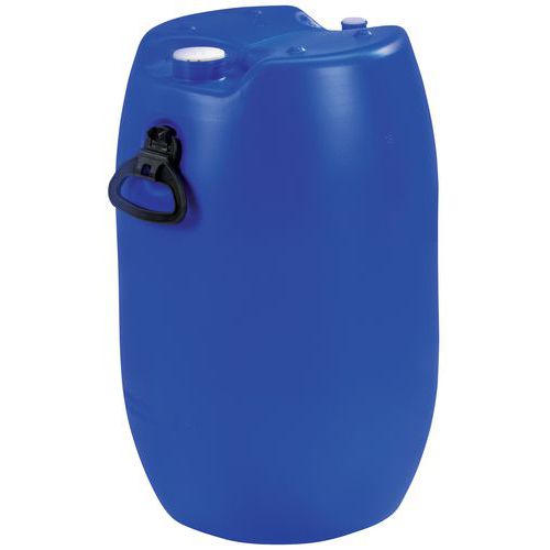 Bidão de 30 a 220 L de bujão – homologação UN – Azul