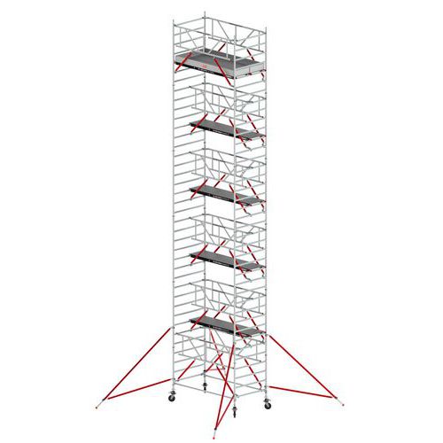 Andaime rolante RS TOWER 52-S – plataforma em Fiber-Deck® – Altrex