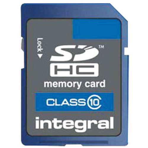 Cartão de memória SDHC – 4 Go – integral