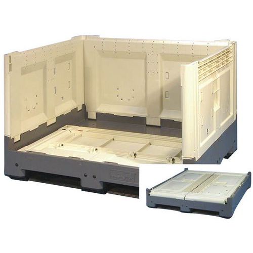 Caixa-palete empilhável Plibox - 565 L e 720 L Caixa-palete empilhável Plibox - 565 L e 720 L