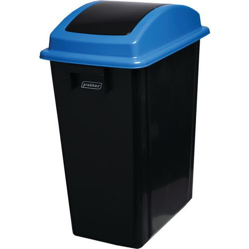 Caixote de lixo em plástico 70% reciclado – 40 L – Manutan Expert