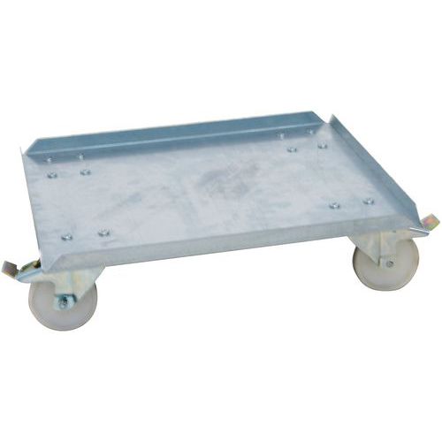 Base móvel – Galvanizada – Largura 53,8 cm Base móvel – Galvanizada – Largura 53,8 cm