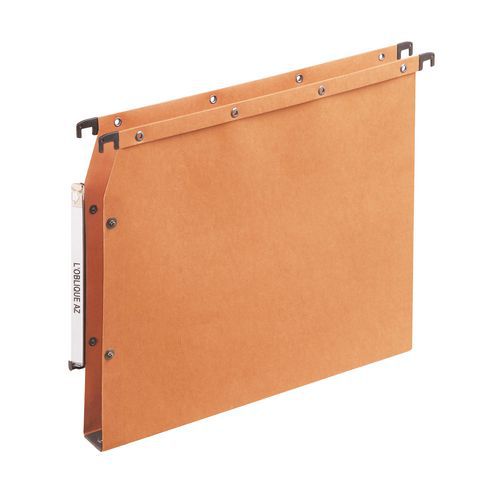 Pasta suspensa kraft com botões de pressão ultimate - Para armário - Fundo 30 mm Pasta suspensa kraft com botões de pressão ultimate - Para armário - Fundo 30 mm