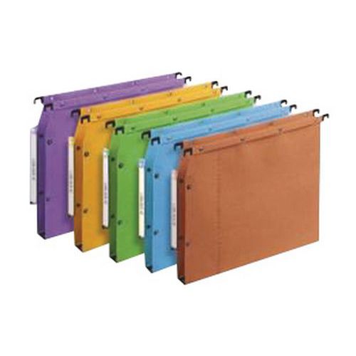 Pasta suspensa kraft com botões de pressão ultimate - Para armário - Fundo 30 mm Pasta suspensa kraft com botões de pressão ultimate - Para armário - Fundo 30 mm
