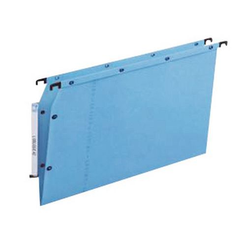 Pasta suspensa kraft com botões de pressão ultimate - Para armário - Fundo em V