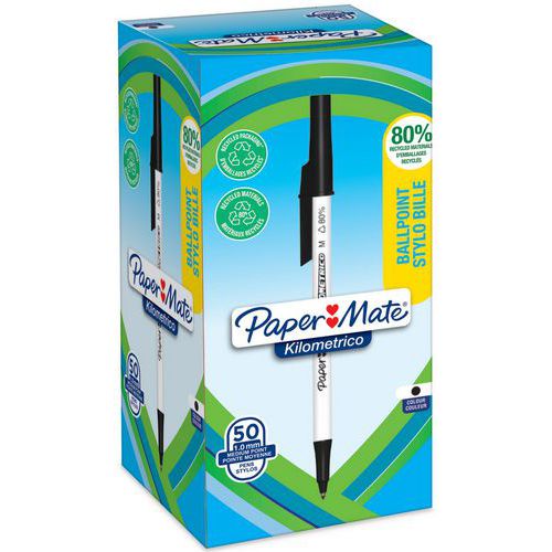 Esferográfica KILOMETRICO™ com tampa – Paper Mate® Esferográfica KILOMETRICO™ com tampa – Paper Mate®