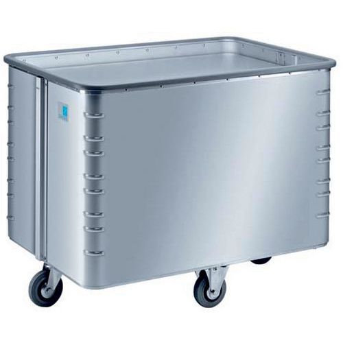 Carro com paredes em alumínio - Fundo ascendente