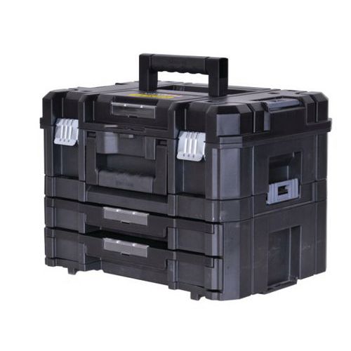 Kit maleta + maleta com 2 gavetas Pro-Stack