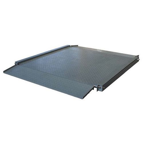 Rampa de acesso R4V para plataforma de pesagem - Aço pintado - 800 mm - 1500 mm Rampa de acesso R4V para plataforma de pesagem - Aço pintado - 800 mm - 1500 mm