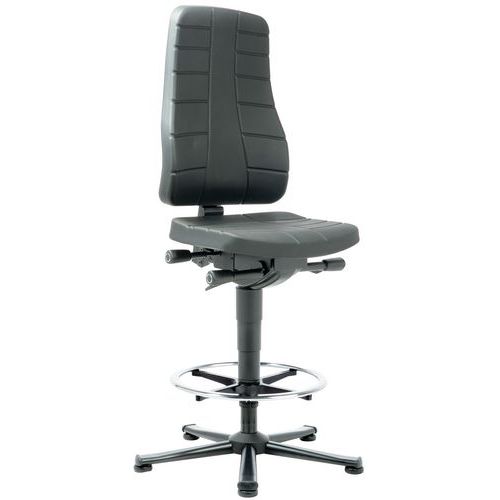 Cadeira de oficina ergonómica All-in-One – Alta