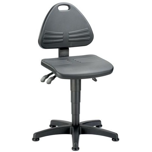 Cadeira de oficina Bimos Isitec – baixa – com patins