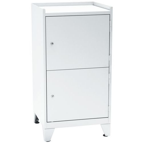 Armário para ferramentas com pés - 2 portas - Manutan Armário para ferramentas com pés - 2 portas - Manutan