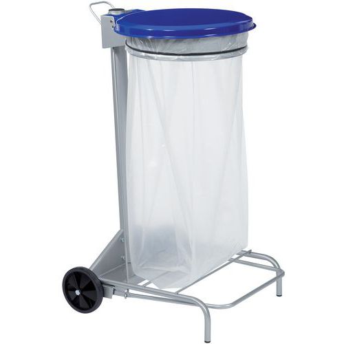 Suporte para saco de lixo de separação – 110 L - Manutan Expert Suporte para saco de lixo de separação – 110 L - Manutan Expert
