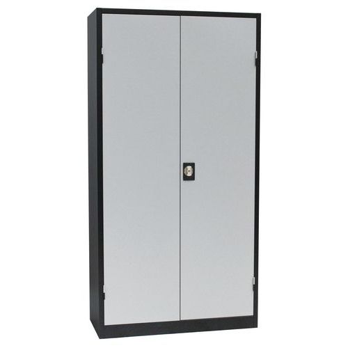Armário com portas rebatíveis 2000 – 195 x 100 cm (alt. x larg.) - Manutan Expert