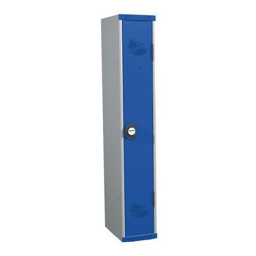 Cacifo com 1 coluna Seamline Optimum® – 300 mm de largura, com base – Acial
