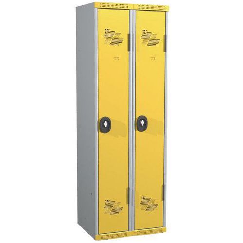 Cacifo com 2 colunas Seamline Optimum® – largura de 300 mm, com base – Acial