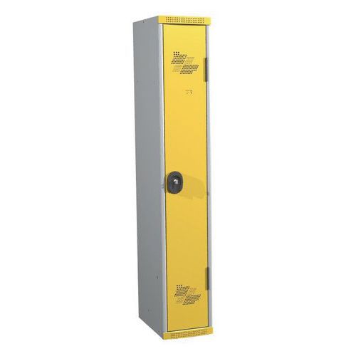 Cacifo com 1 coluna Seamline Optimum® – 300 mm de largura, com base – Acial
