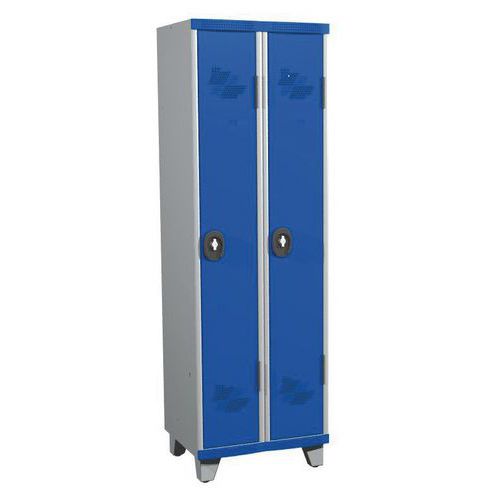 Cacifo com 2 colunas Seamline Optimum® – 300 mm de largura, com pés – Acial