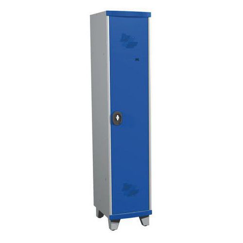 Cacifo com 1 coluna Seamline Optimum® – Coluna de 400 mm de largura – Com pés – Acial