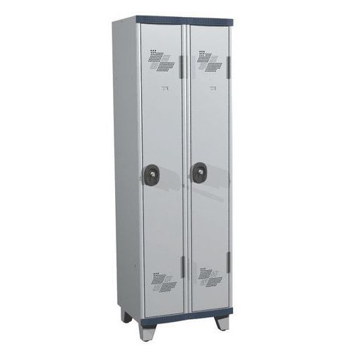 Cacifo com 2 colunas Seamline Optimum® – 300 mm de largura, com pés – Acial
