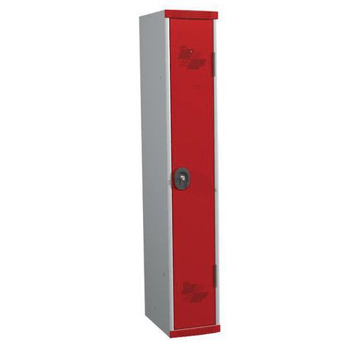 Cacifo com 1 coluna Seamline Optimum® – 300 mm de largura, com base – Acial