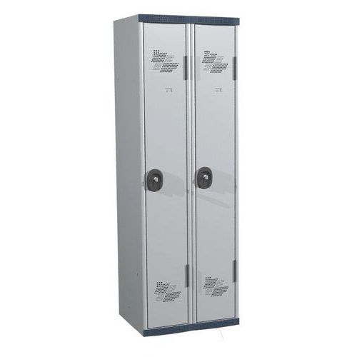 Cacifo com 2 colunas Seamline Optimum® – largura de 300 mm, com base – Acial