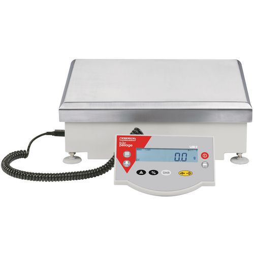 Balança de precisão LAB-V - Capacidade de 8 a 50 kg - B3C