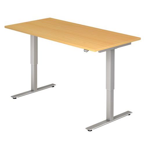 Secretária reta ergonómica Evol