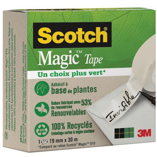 Fita adesiva Invisible Magic™ Green – Scotch