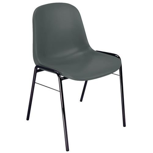 Cadeira de estrutura - Base preta - Manutan Expert