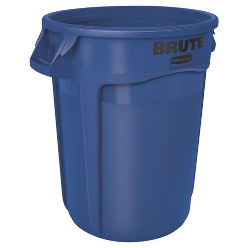 Contentor redondo Brute – azul – 121 L