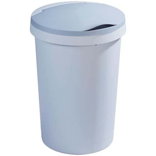 Caixote de lixo Twinga com tampa articulada – 45 L