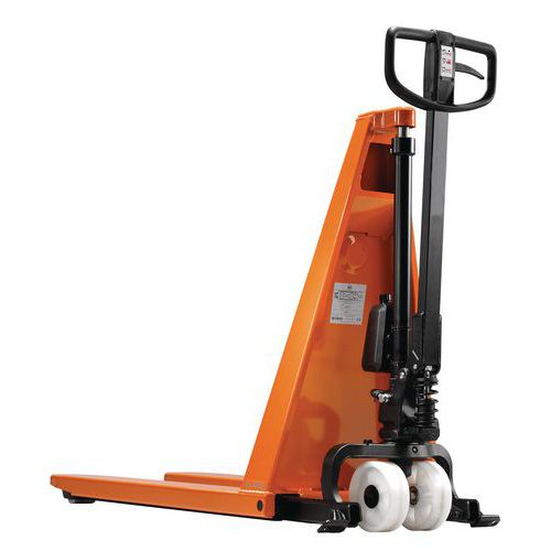 Porta-paletes manual de grande elevação – capacidade de 1000 kg
