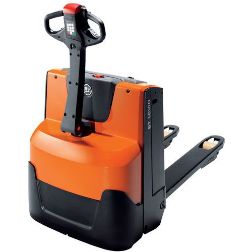 Porta-paletes elétrico e ergonómico Toyota – 1400 kg – Garfo: 1150 mm