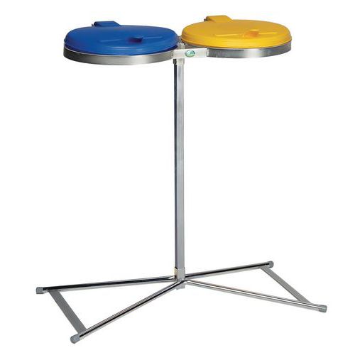 Suporte para 2 ou 3 sacos de lixo – 120 L Suporte para 2 ou 3 sacos de lixo – 120 L