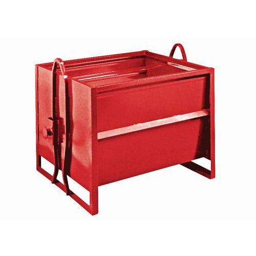 Contentor basculante com base - 650 L