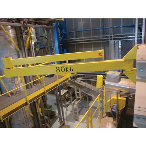 Grua mural articulada – Capacidade: 50 a 250 kg