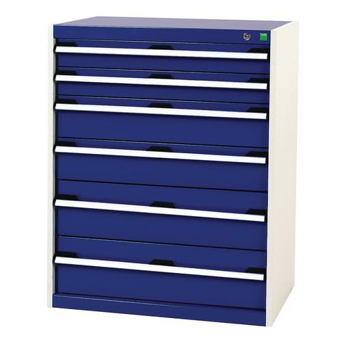 Armário de oficina com gavetas Bott SL-85 - 100 cm de altura Armário de oficina com gavetas Bott SL-85 - 100 cm de altura