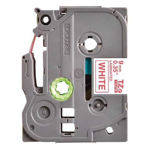 Cassetes de fita para máquina de etiquetar Brother - Largura 9 mm