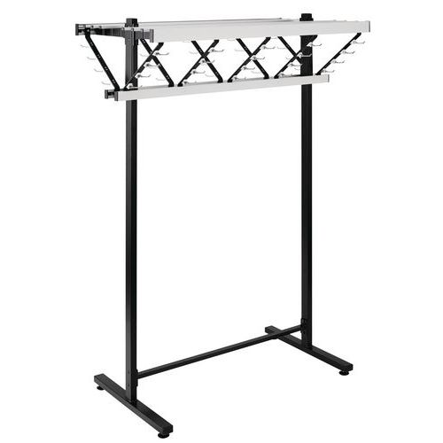 Porta-cabides – Comprimento 120 m – 40 e 80 peças de roupa - Gardelux Porta-cabides – Comprimento 120 m – 40 e 80 peças de roupa - Gardelux